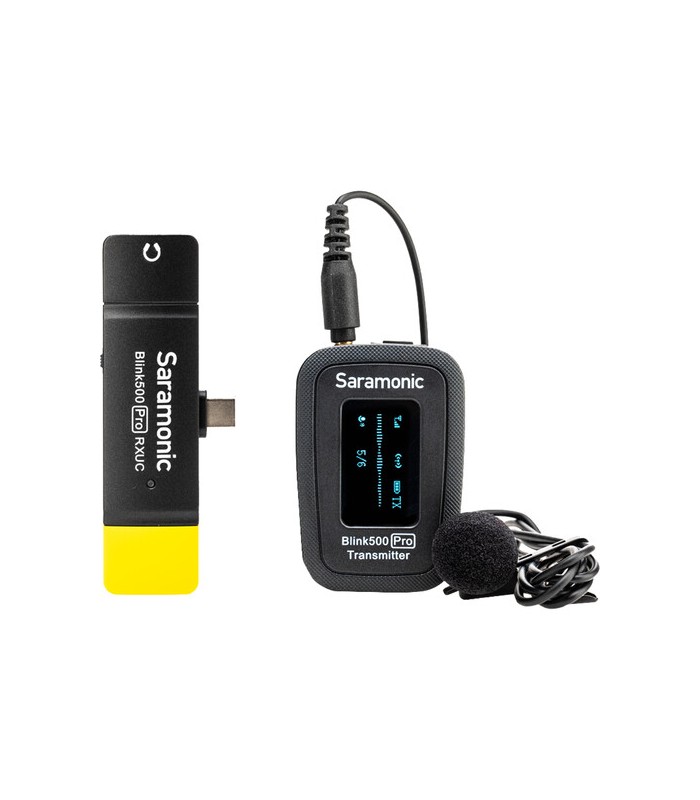 برسی کیت میکروفن بی سیم Saramonic مدل Blink 500 Pro B5 USB-C