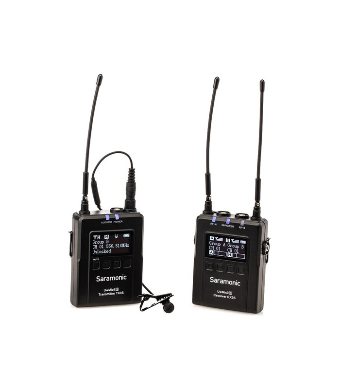 برسی کیت میکروفون بی سیم Saramonic مدل UwMic9S KIT1