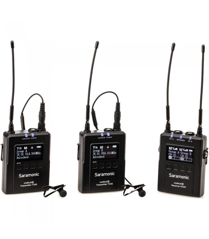 برسی کیت میکروفون بی سیم Saramonic مدل UwMic9S KIT2