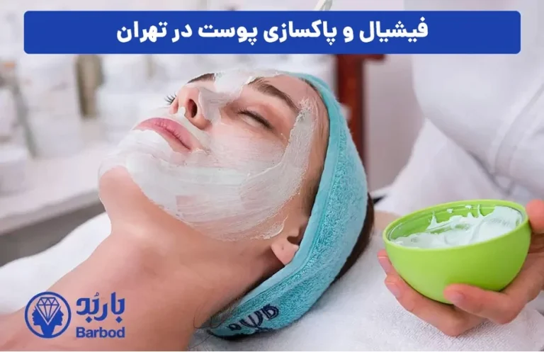 خدمات فیشیال و پاکسازی پوست در کلینیک  تخصصی در شمال تهران