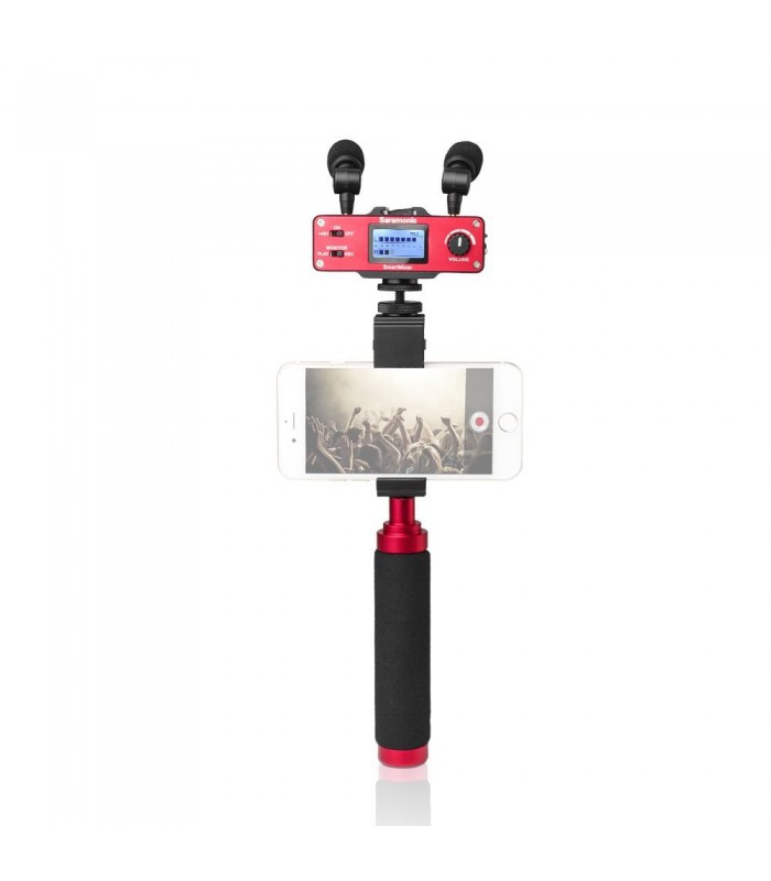 برسی Saramonic SmartMixer Professional Recording Stereo Microphone Rig for Smartphones