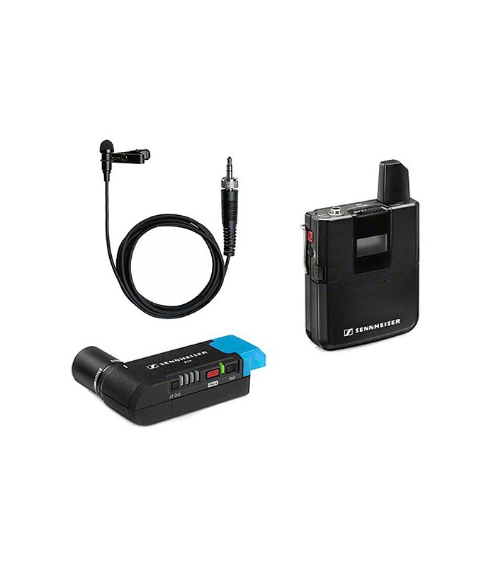 برسی کیت وایرلس میکروفن SennHeiser مدل ME2 AVX Camera-Mountable Lavalier