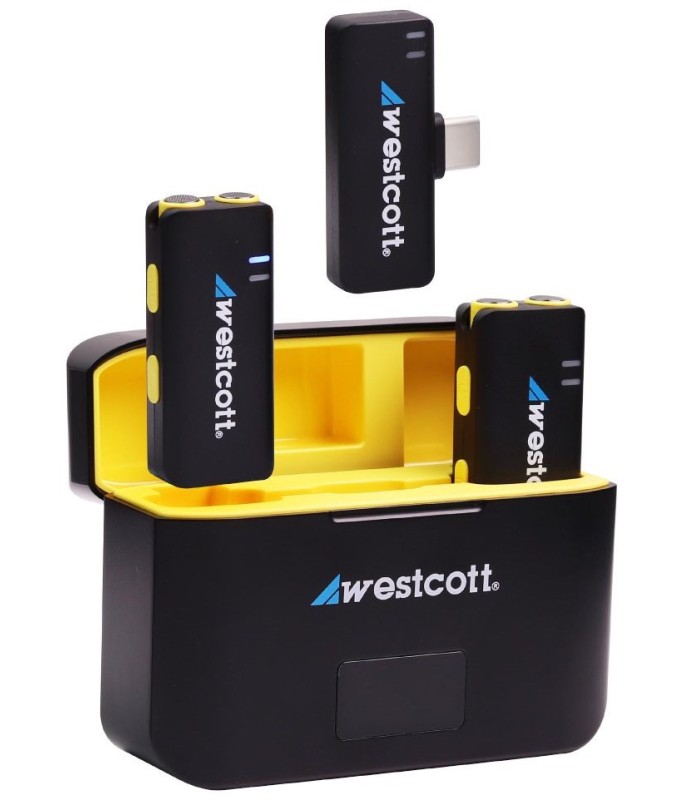 برسی میکروفون بی سیم وسکات مدل Westcott Link Wireless Microphone