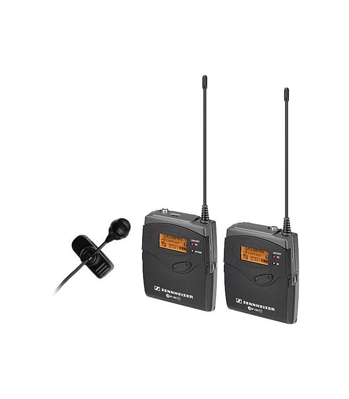 برسی میکروفون بی سیم قابل مانت روی دوربین سنهایزر مدل Sennheiser ew 122-p G3 همراه با میکروفون یقه ای ME 4