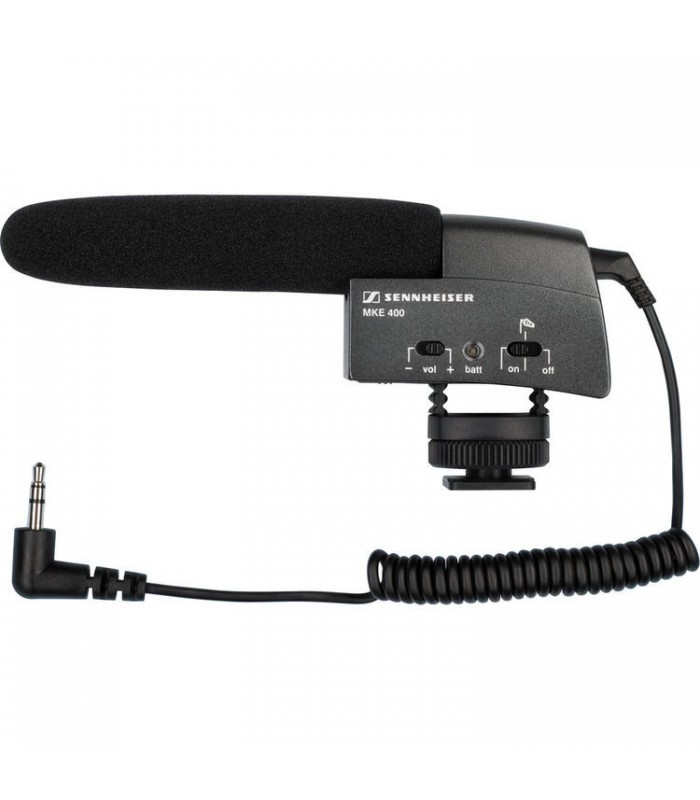 برسی میکروفون شاتگان رودوربینی سنهایزر مدل Sennheiser MKE 400