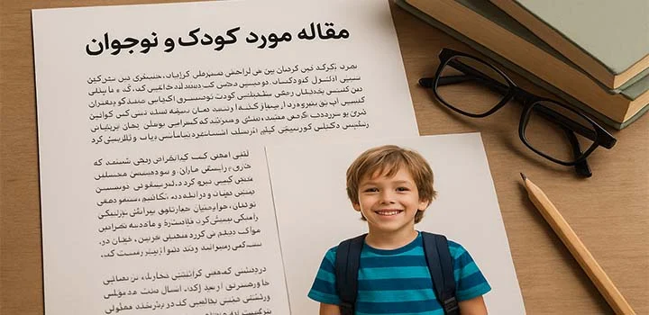 مقاله در مورد کودک و نوجوان