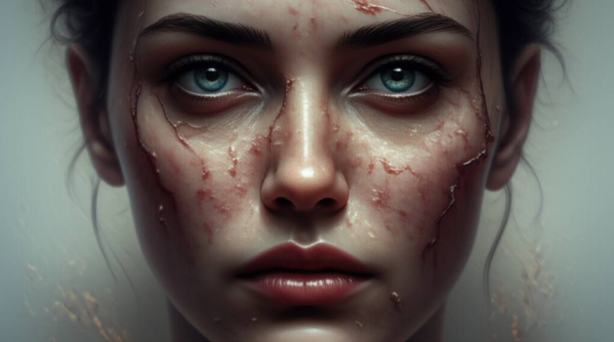 صورت سوخته با اسید - راهنمای جامع درمان و مراقبت