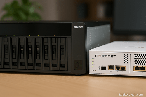 بررسی تحلیلی امنیت داده و نقش QNAP، Fortinet و Sophos در مقابله با تهدیدهای سایبری