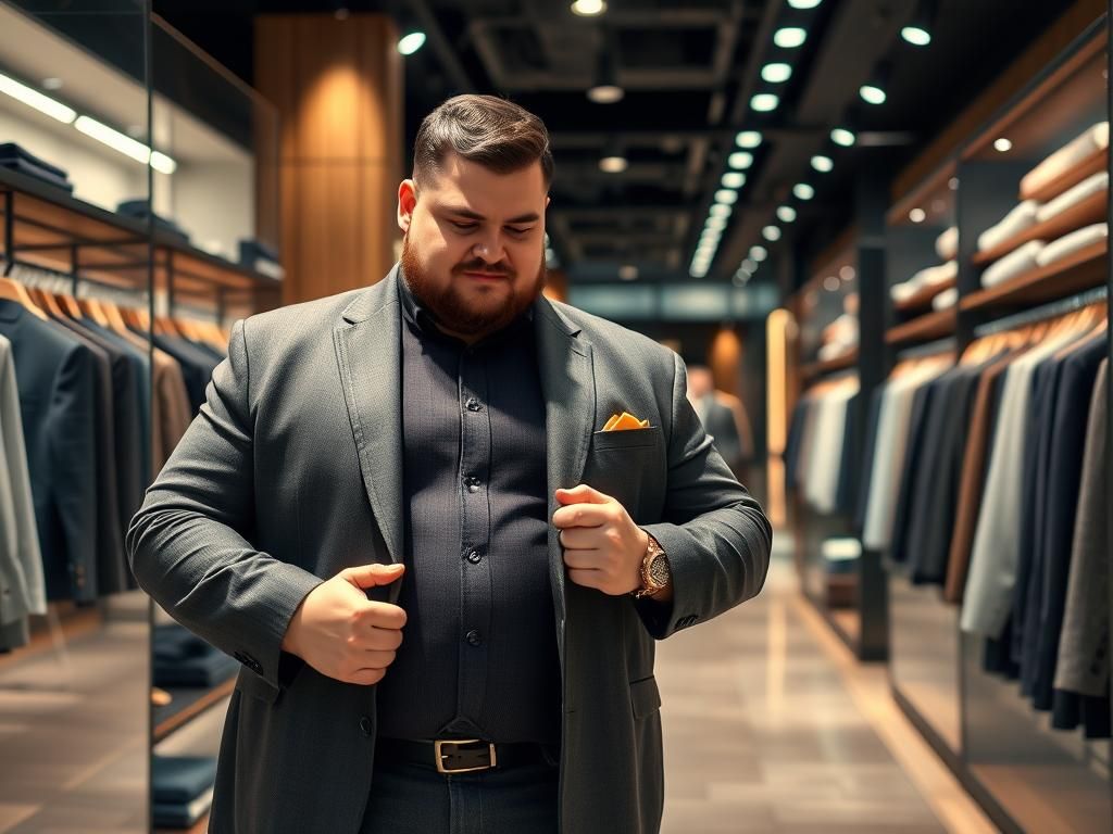 راهنمای انتخاب فروشگاه معتبر لباس سایز بزرگ مردانه