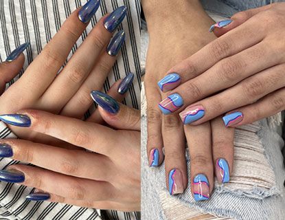 کاشت ناخن در بهترین سالن زیبایی سعادت آباد