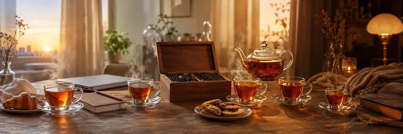 دمنوش | ساعت چای خارجی برای هر ساعت روز؛ یک انتخاب، چهار موقعیت